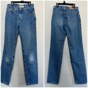 LONDONJEAN Y2K Vintage Straight Blue Jeans